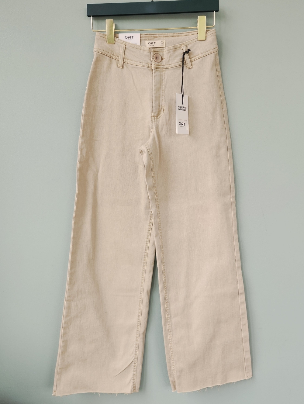 OAT New York High Waisted Wide Leg Pant
